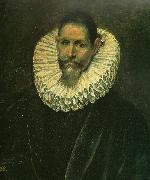 portrait of jeronimo de cevallos El Greco